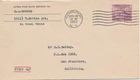 #727 Washingtons Headquarters Newburgh NY FDC El Paso Texas return to corner