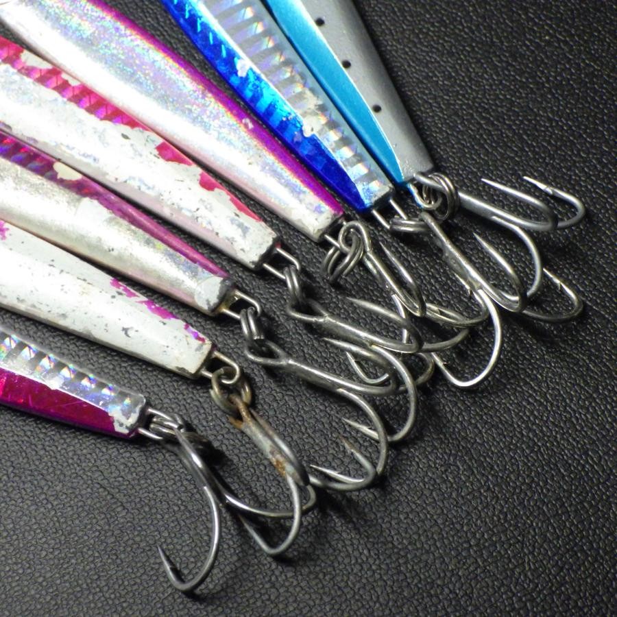 BassDay Bungee Metal Lure Set 40g Pink/Blue 7pcs, Fishing Accessories - Image 5