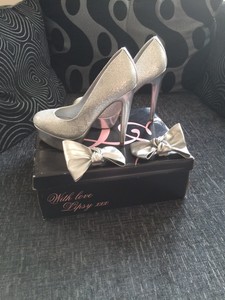 lipsy silver shoes