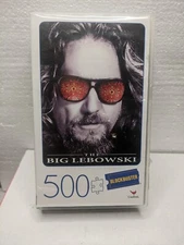 The Big Lebowski Puzzle of Original Movie Poster Blockbuster Video box
