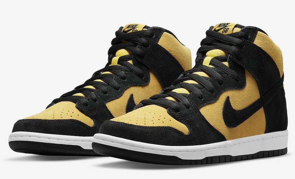 ナイキ　NIKE SB DUNK HIGH \"MAIZE AND BLACK\" SB Dunk High Pro 'Maize and Black' Release Date. Nike SNKRS
