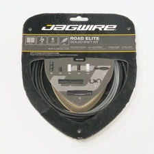 Jagwire Road Elite Sealed Shift Kit 4mm Derailleur Cable/Housing Black