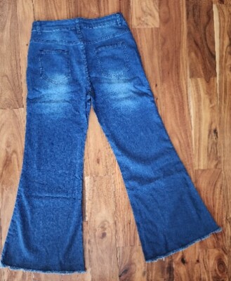 High Rise Jeans Flare Repreve Size XL