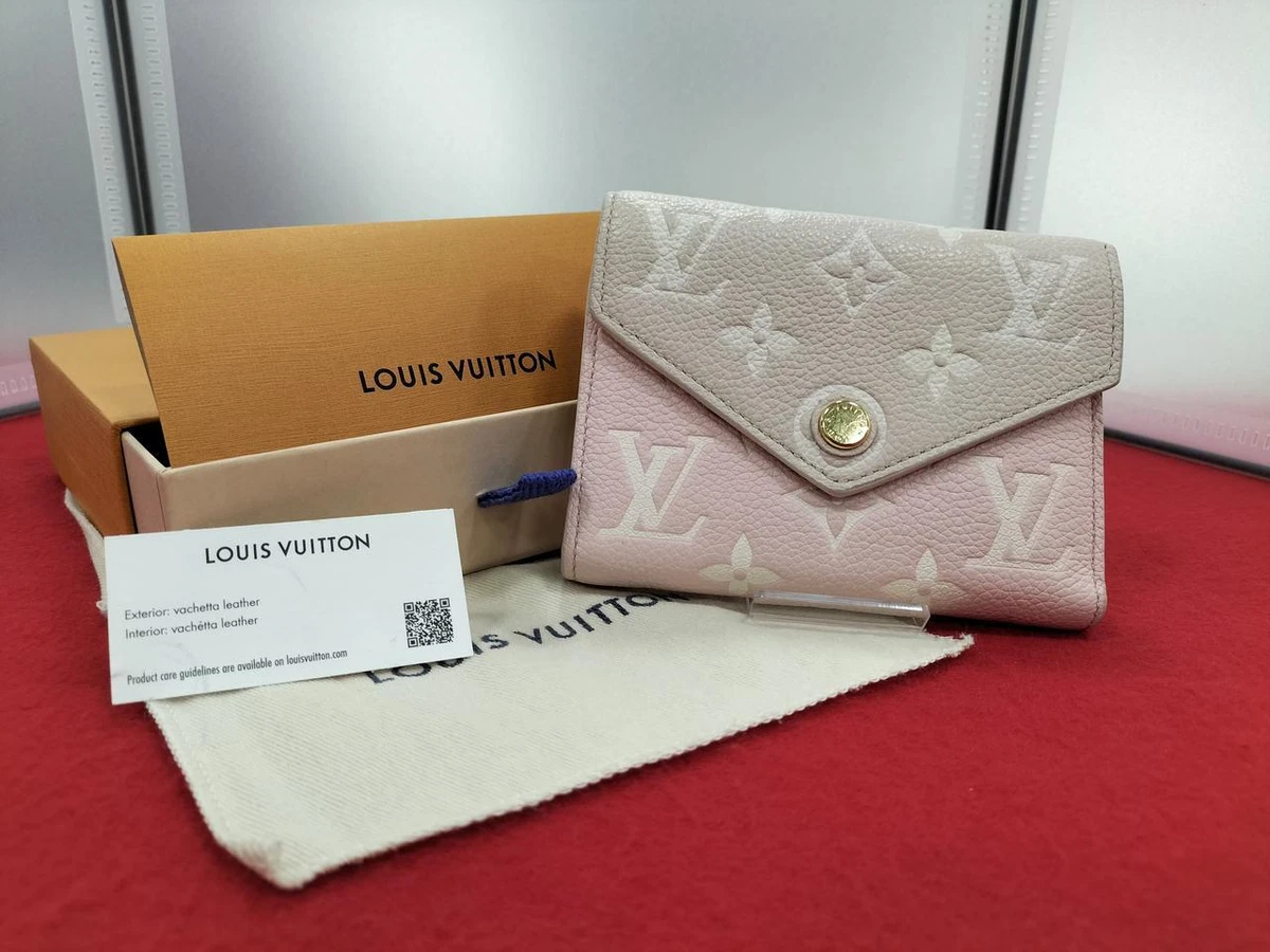 lv victorine wallet empreinte