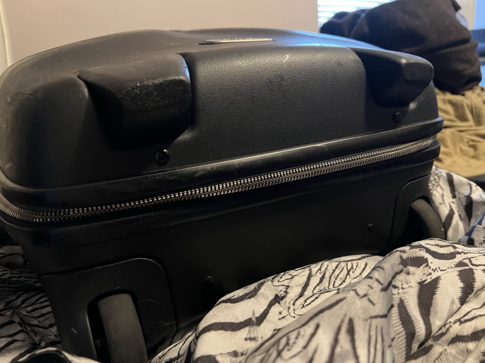 Alexander McQueen X Samsonite Skeleton Ribcage Bones Suitcase Luggage