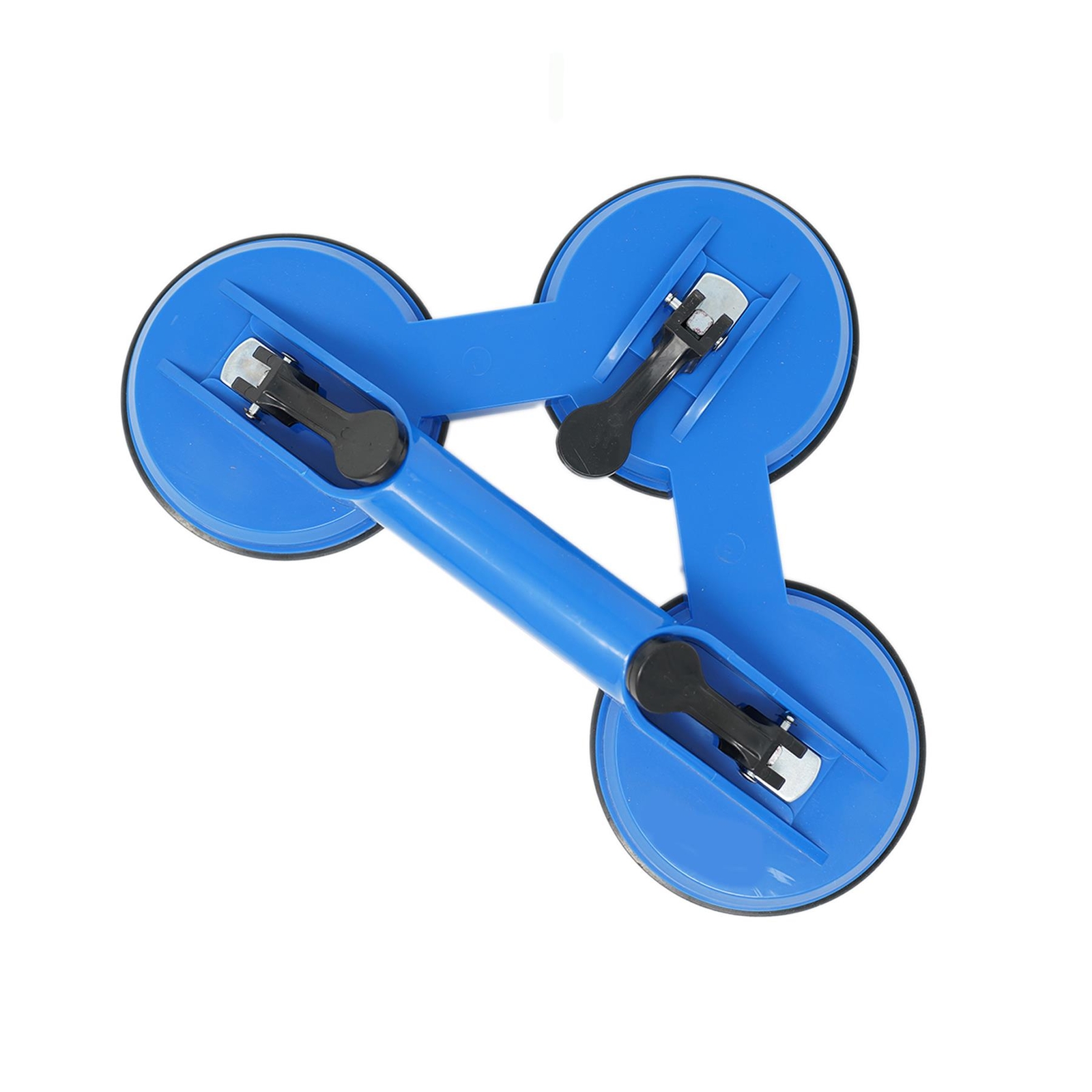 Triple Suction Cup Pad Lifter 100kg Heavy Duty Sucker Plate Tile Glass ...