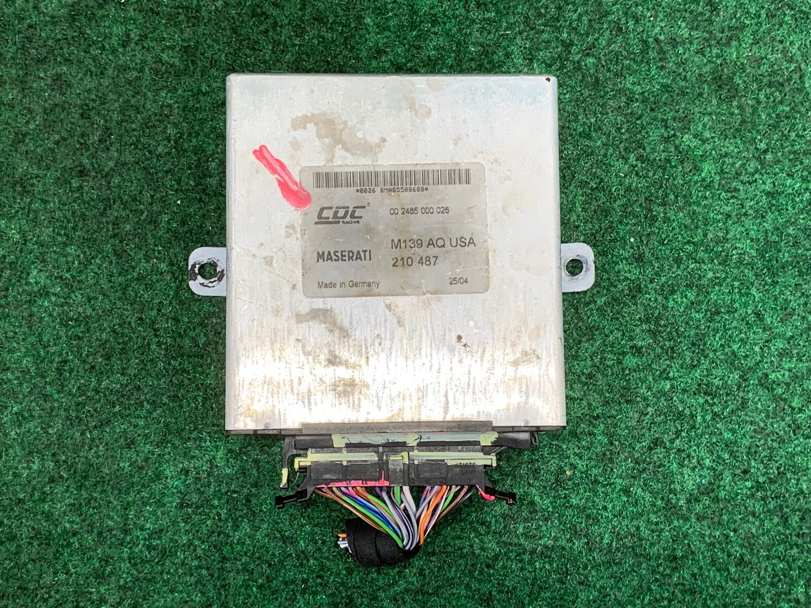 2005 Maserati Quattroporte M139 Suspension Control Module Unit 210487 OEM