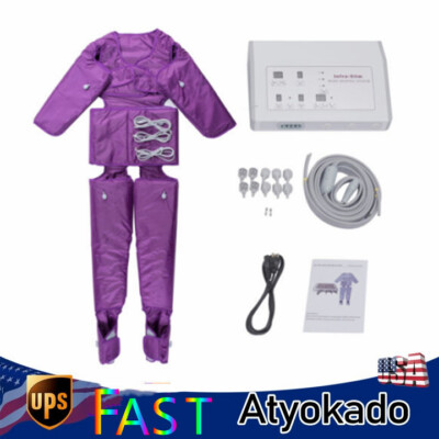#ad Far infrared Ray Heating Air Pressure Massage Therapy Suit Slimming Weight Loss $362.52