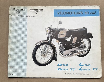 Catalogue Pièces Motobécane Motoconfort – 50 Cm3 D52 TT L52TT – Français