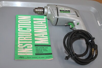 1960s Skil Model 596 Drive-R-Dril Trigger Speed Control