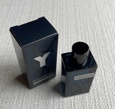 YSL Y Eau de Parfum Intense mini travel splash 0.25oz / 7.5ml New