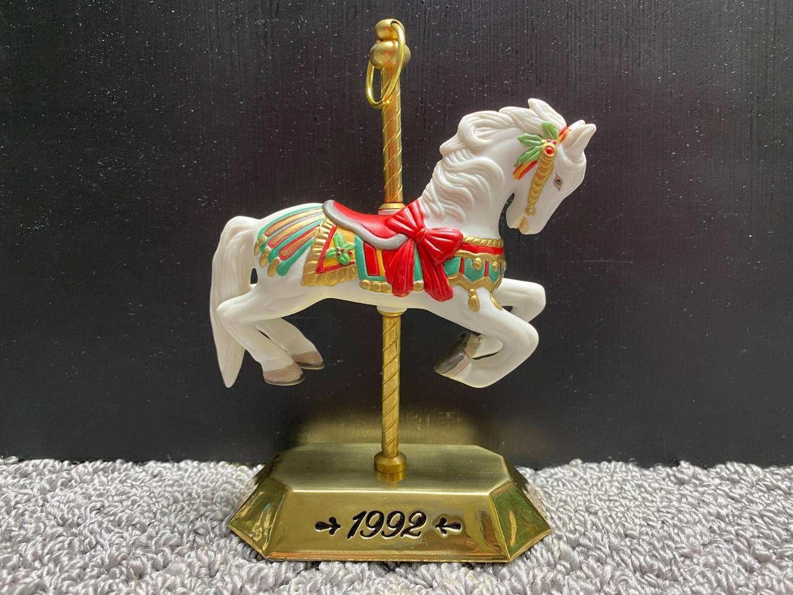 Hallmark Keepsake Ornament Tobin Fraley Carousel Horse - Thumbnail 2