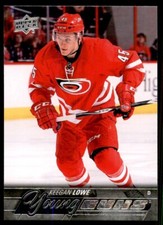 Keegan Lowe 2015-16 Upper Deck Young Guns RC #246 Carolina Hurricanes