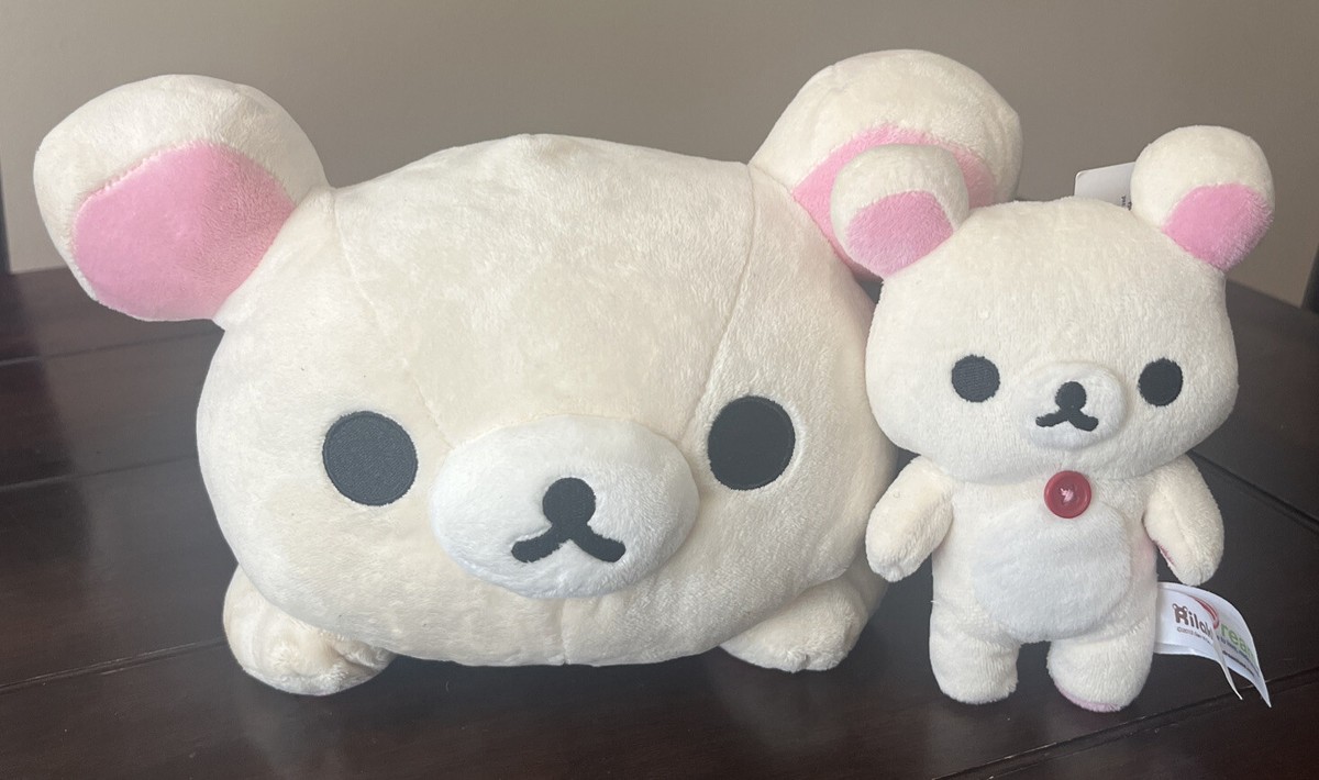 Korilakkuma サンエックス san-x レトロ VINTAGE ベア Lot Of Vintage Rilakkuma Korilakkuma Plush Bear Anime San-X Lying