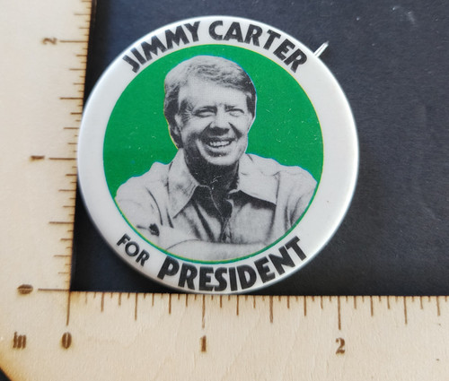 Jimmy Carter for President - Campaign Pin Pinback Button 1976