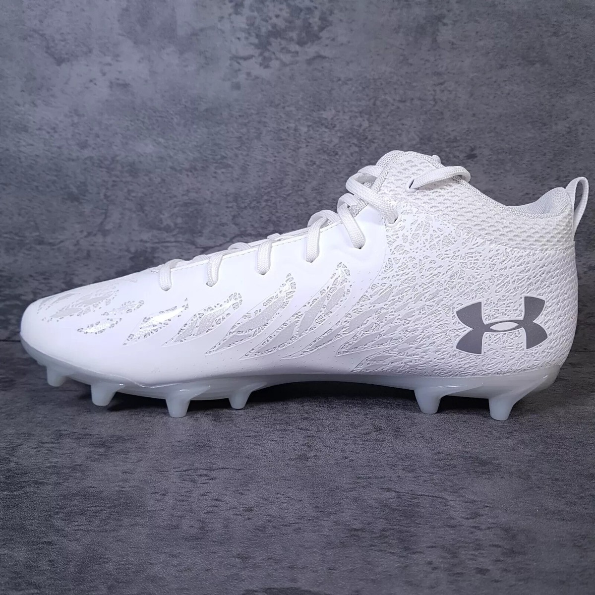 Under Armour SPOTLIGHT Mid Men's Football Cleats Style 3023964-100