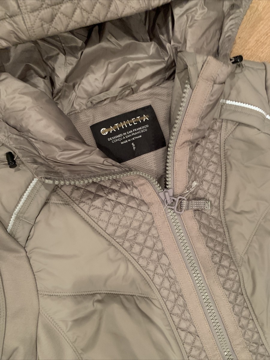Gilet Noir Athleta Rock Ridge PrimaLoft Taille L Pour Femme - Neuf Sans Emballage