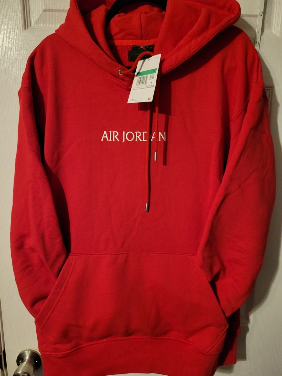 Red and clearance white nike sweatshirt