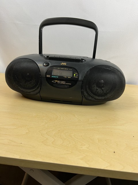 JVC CD Portable System AM/FM Radio/Cassette System RC-Q50 for sale ...