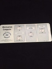Vintage 1971 National Mircrofilm Assoc metrication computer Made in USA