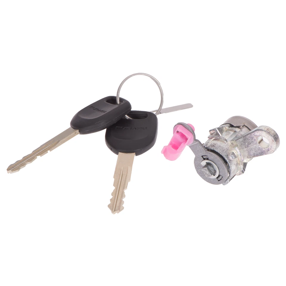 OEM 2000-2006 Subaru Right Door Lock Cylinder & Keys Legacy Outback 57494AE00A — 第 2/4 张图片