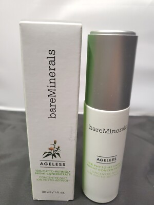 BareMinerals Ageless 10% Phyto Retinol Night Concentrate ~ 30 ml /1 oz ~ NEW