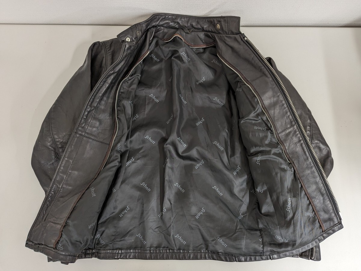 Schott PERFECTO single leather motorcycle jacket USA 641