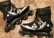 RARE VINTAGE Y2K K2 EXO 2.1 ROLLERBLADES MENS SIZE 11 PREOWNED
