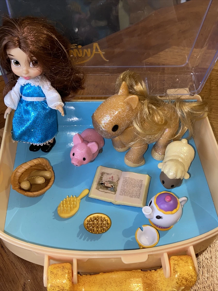 COFFRET DISNEY MINI POUPEE ANIMATORS DISNEYLAND PARIS : belle