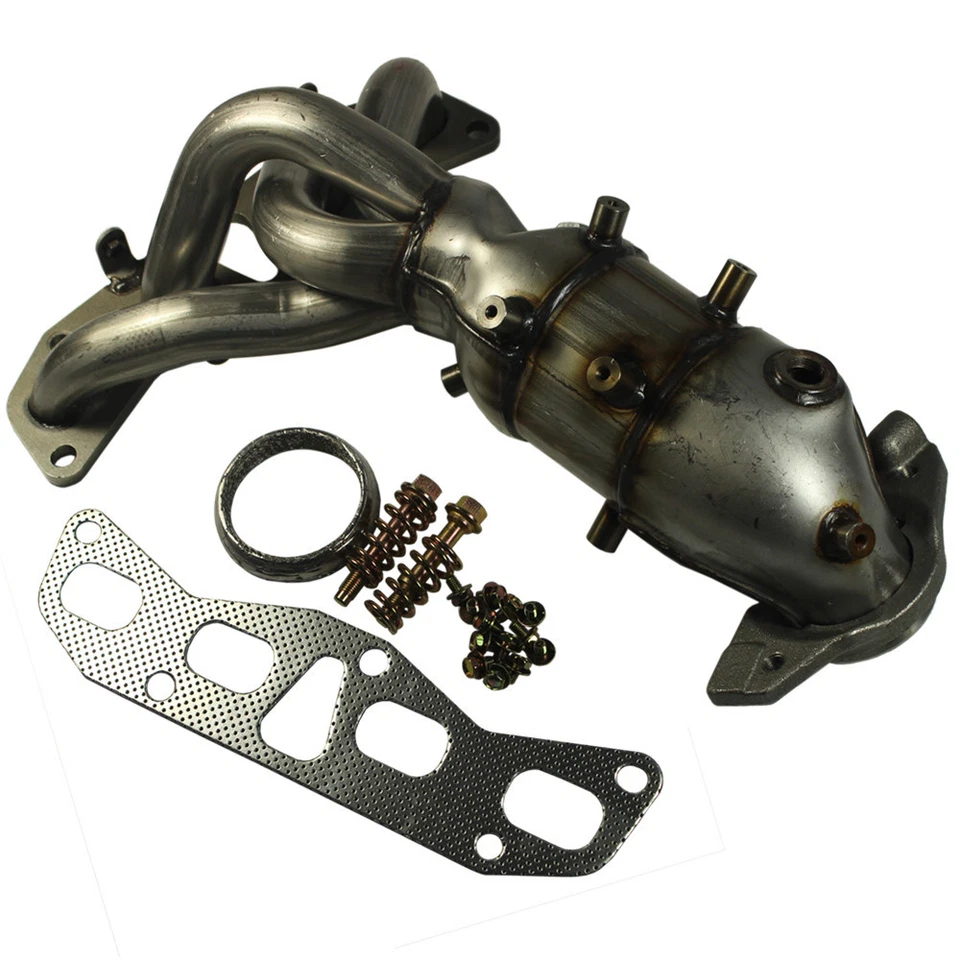 Nuevo colector de escape con convertidor catalítico para Nissan Altima 2002-2006 2,5 L Foto 2 de 4