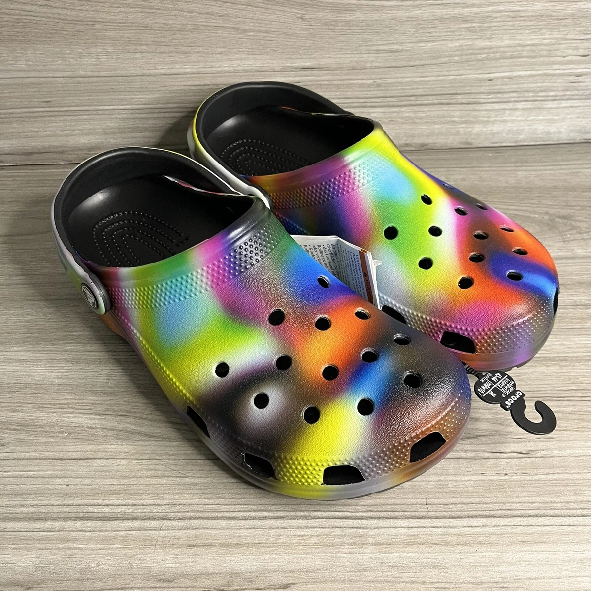 Tie dye hotsell crocs academy