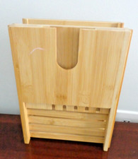 BAMBOO CADDY TRAY FOLDABLE MULTIPURPOSE BATHTUB TRAY OR KITCHEN TRAY