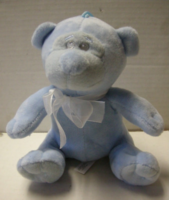 Zoopalooz Baby Bear Rattle By Petting Zoo, Blue, 6