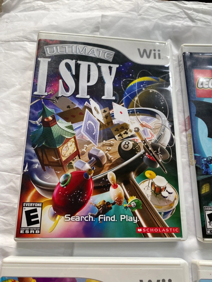 LOTE DE 5 JUEGOS WII CREATE/I SPY/TOY STORY MANIA/BATMAN/CREATE Foto 2 de 4