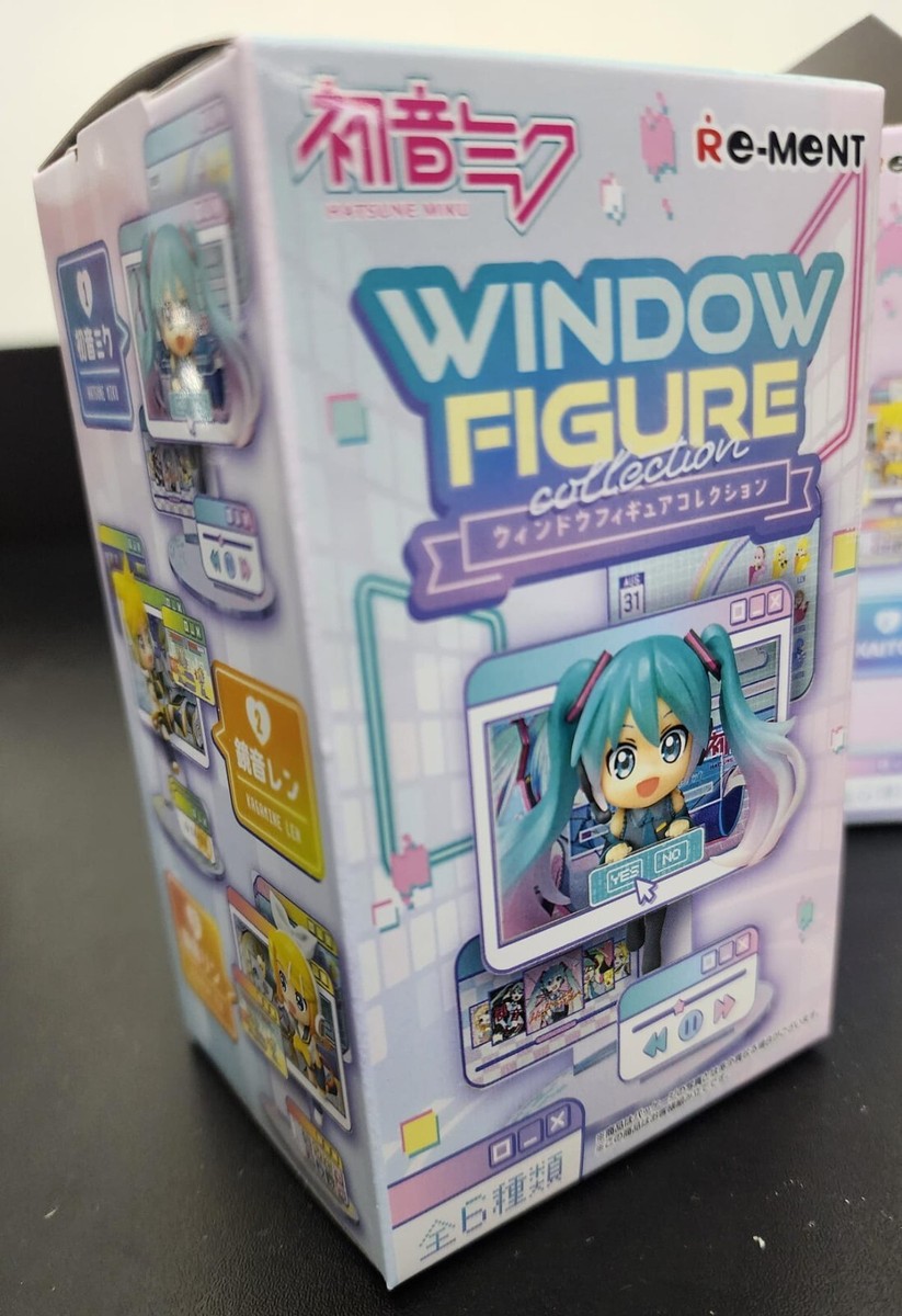 Re-Ment Miniatures Japan Hatsune Miku Window Figure Collection Set