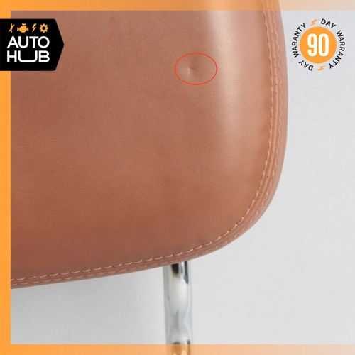 14-16 Maserati Ghibli M157 Front Right or Left Seat Headrest Head Rest Brown OEM - Picture 5 of 12
