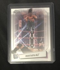 Mustafa  Ali 2021 WWE Topps Chrome Base Card