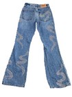 Urban Outfitters Denim Jeans Women's BDG Size 25 Blue Bootcut Flared 90s BOHO — photo 2