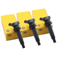 3X Hella ZüNdspule FüR Citroen C1 Peugeot 107 Toyota Aygo B1 Yaris P9 P13 1.0