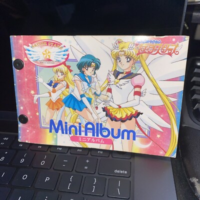 Sailor Moon Card Case Mini Album Very Rare From JAPAN