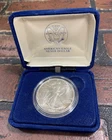 1 oz American Silver Eagle with velvet Box 1988
