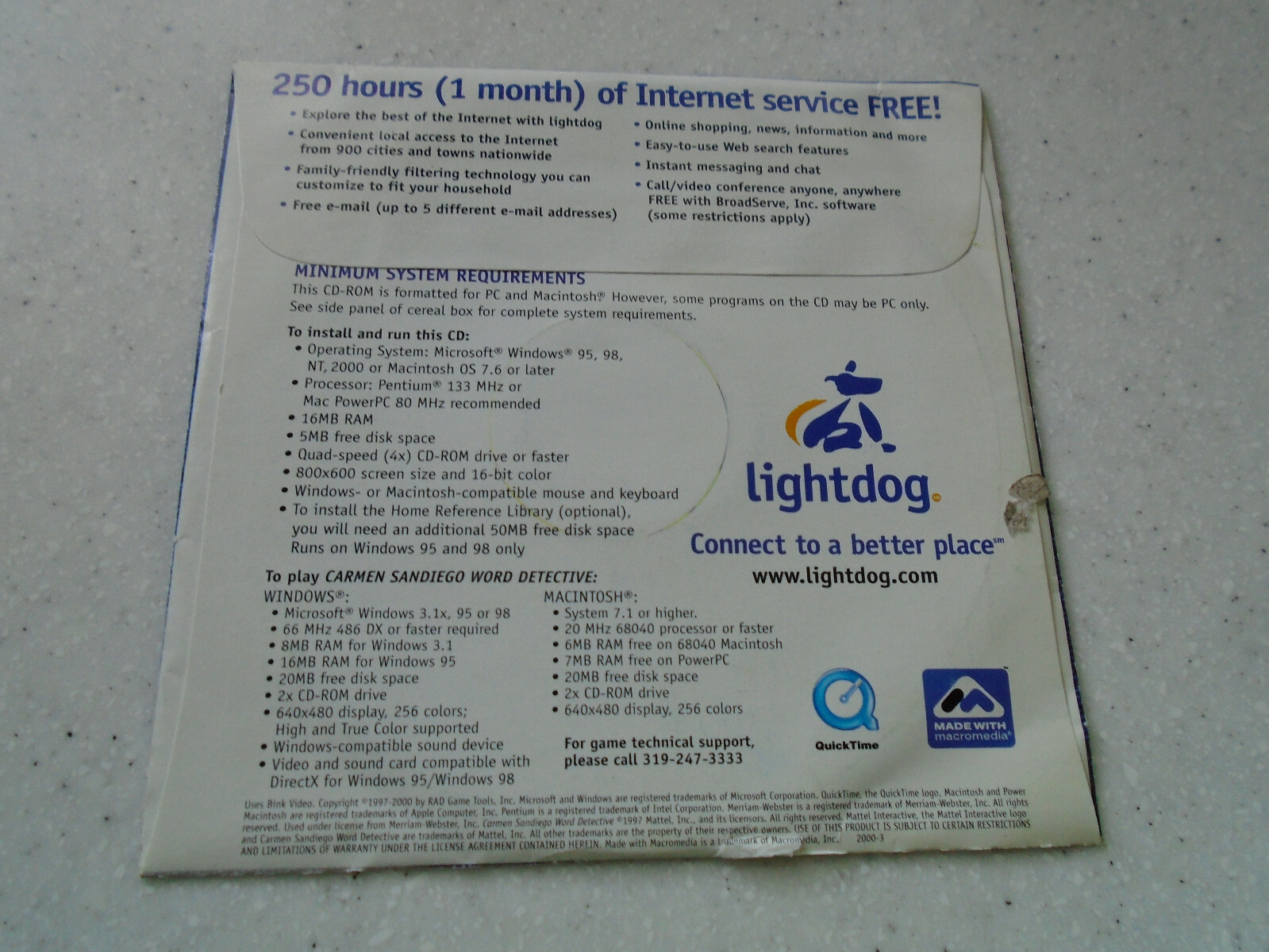 General Mills PC Games MONOPOLY Scrabble OPERATION Arcade CARMEN SANDIEGO Promo