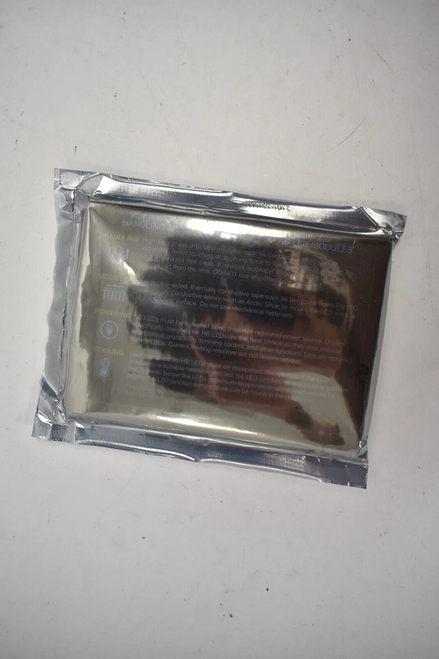 Luxeon Star LEDs Azul Real Rebel LED Montado 40mm Redondo Base Fría S2-02-R0500 Foto 4 de 4