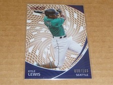 2022 Panini Chronicles KYLE LEWIS CLEAR VISION MARINERS RED /100 M7606