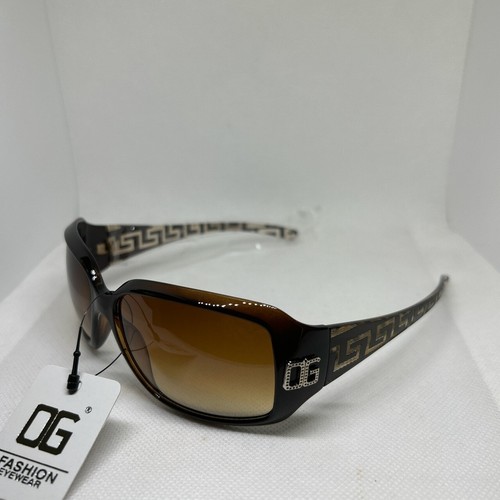 Diff NWOT Allegra Vintage Rose Crystal + Brown Sunglasses DIFF Hailey Vintage Crystal Brown Gradient Sunglasses | Costco main image 2