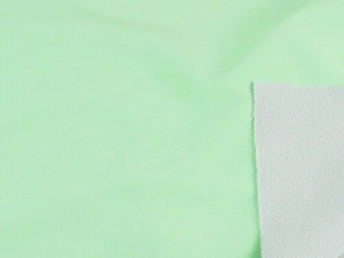 Minerva Fleece Rücken Softshell Beschichtungsstoff mintgrün - Meterware