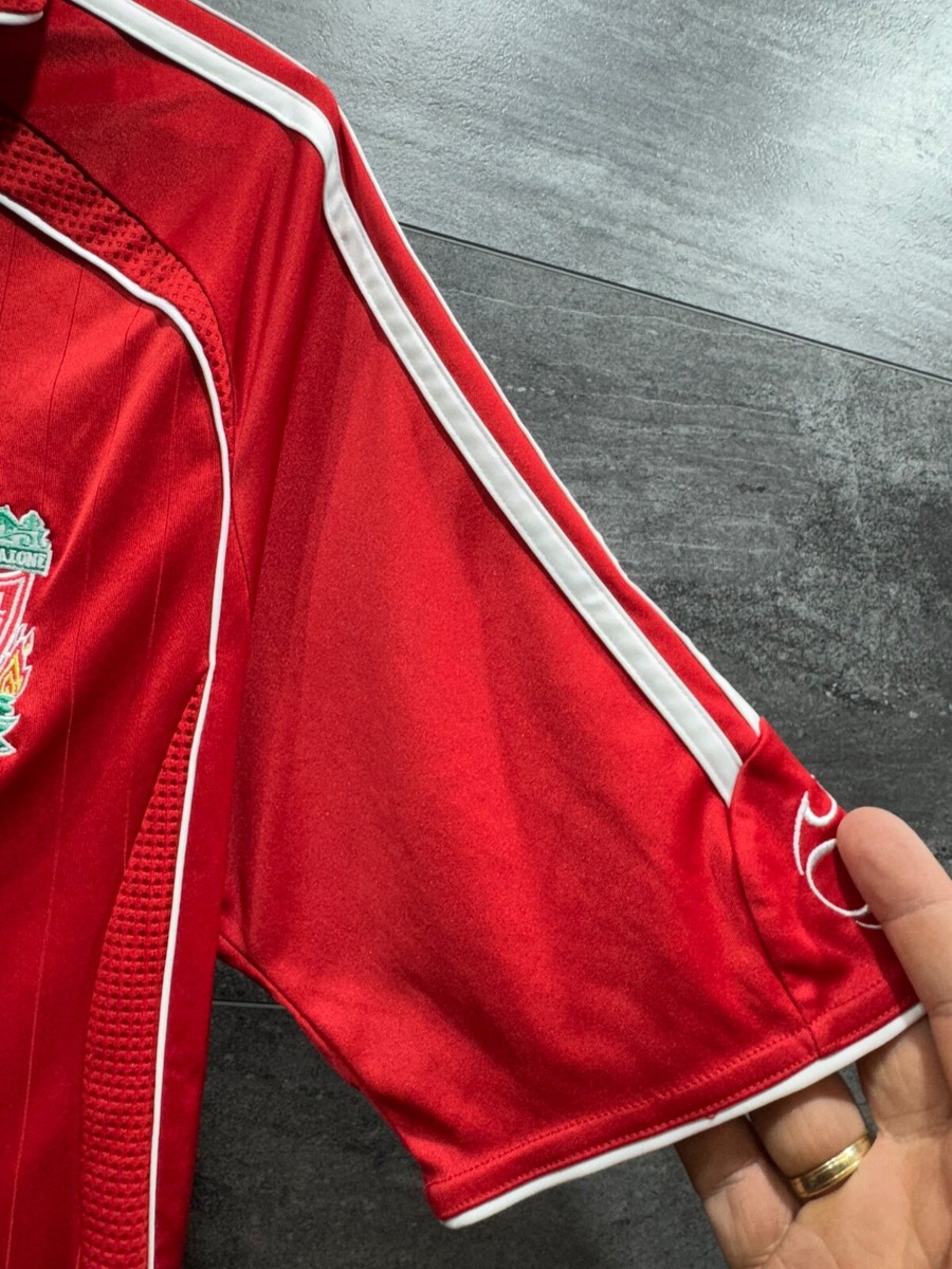 アディダス リバプール ホーム ユニフォーム (L) 2006-2008年 LIVERPOOL 2006 2008 HOME FOOTBALL SHIRT SOCCER JERSEY ADIDAS