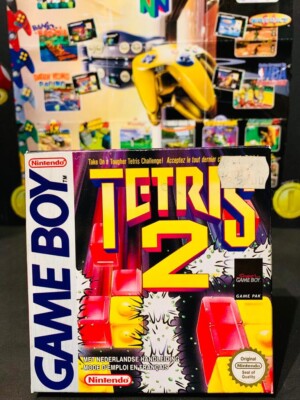 NINTENDO GAMEBOY || TETRIS 2 IN OVP + SPIELEANLEITUNG || GARANTIE & BLITZVERSAND