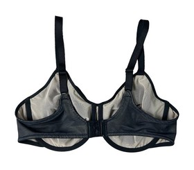 Wacoal Visual Effects Minimizer Underwire Bra 857210  Size 38D  Black Lace