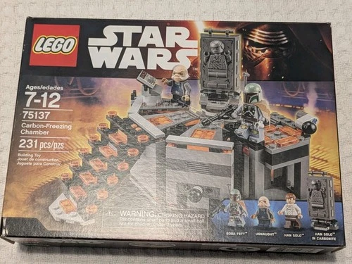 Lego Star Wars 75137 Carbon Freezing Chamber Minifigs Plus Partial Build